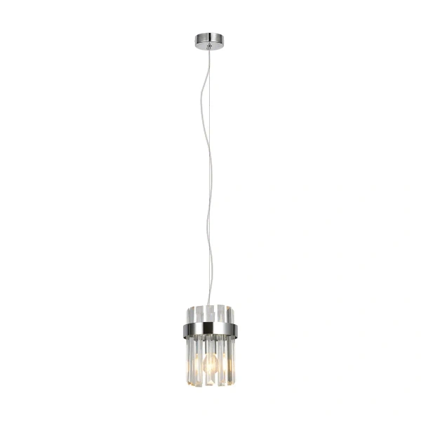 Lampa wisząca Vetro 1 chromowana 1xE14