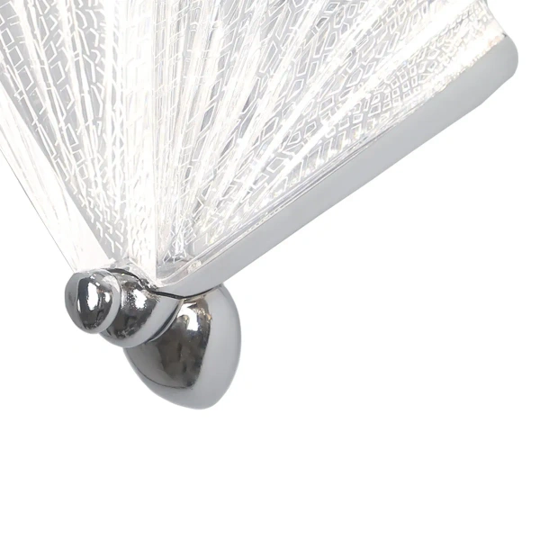 Kinkiet Mariposa srebrny LED 8W CCT