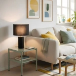 Lampa stołowa Tokio czarna 1xE27