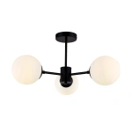 Lampa wisząca Roma 3 czarna 3xE14