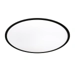 Plafon Pryzma 28 cm czarny LED CCT