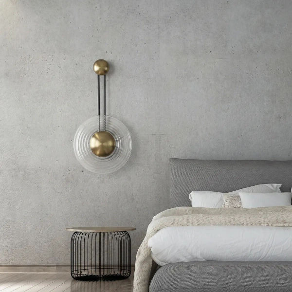 Kinkiet Bell transparentny LED CCT