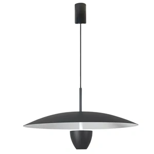 Lampa wisząca Ufo L czarna LED 12W CCT