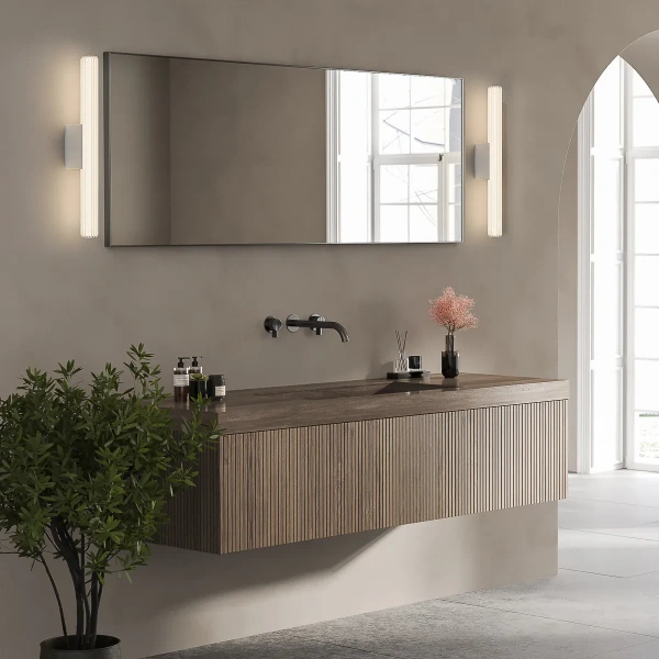 Kinkiet Linea 45 cm biały LED CCT