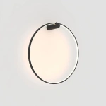 Kinkiet Mirror L czarny LED CCT IP44