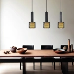 Lampa wisząca Amo czarna 3xE27