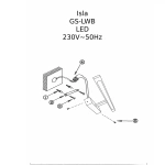 Kinkiet Isla XXL 96 cm biały LED CCT IP44