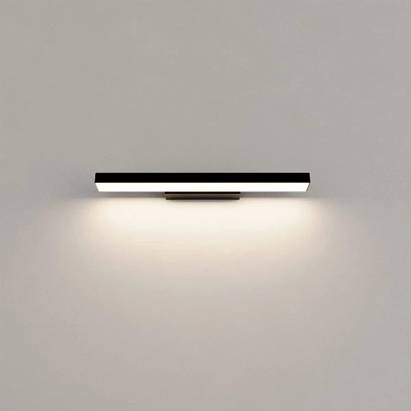 Kinkiet Aqua 42 cm czarny LED CCT IP44