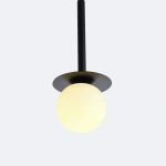 Lampa wisząca Roma 1 czarna 1xE14