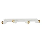 Plafon Parma 70 cm biały 4xGU10 + LED 20W CCT
