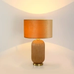 Lampa stołowa Tamiza 65 cm złota 1xE27