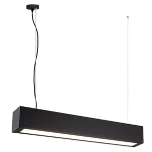 Lampa wisząca Ibros 63 cm czarna LED 18W CCT