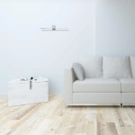 Kinkiet Modern Slim 40 cm chromowany LED 3000K IP44