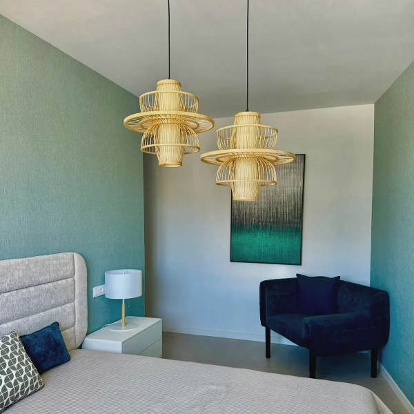 Lampa wisząca Astra naturalna 1xE27