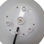 Lampa ogrodowa Gaja 40 cm biała 1xE27 IP65
