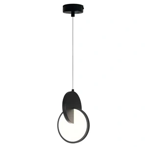 Lampa wisząca Circlo czarna LED 8W CCT
