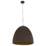 Lampa wisząca Elva 50 cm kawowa 1xE27