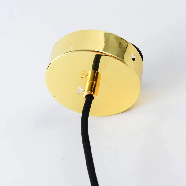 Lampa wisząca Palla duża złota 1xE27