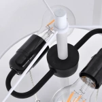 Lampa podłogowa Fogo biała 2xE27