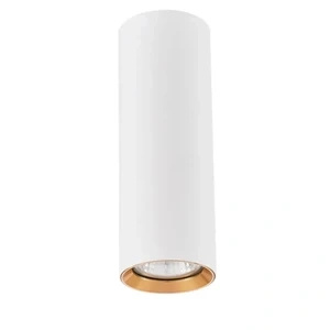Tuba natynkowa Manacor 17 cm biało-złota 1xGU10