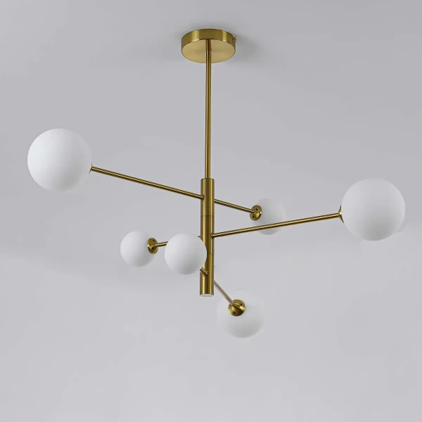 Lampa wisząca Dorado 6 złota 6xG9