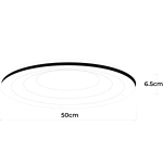 Plafon Alune okrągły śr. 50 cm biały LED 50W CCT