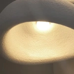 Lampa wisząca Nube śr. 40 cm biała 1xGX53