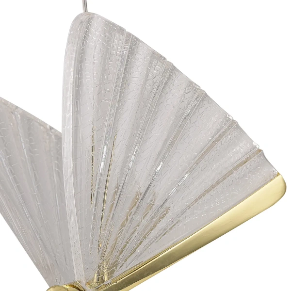 Lampa wisząca Mariposa 1 złota LED 8W CCT