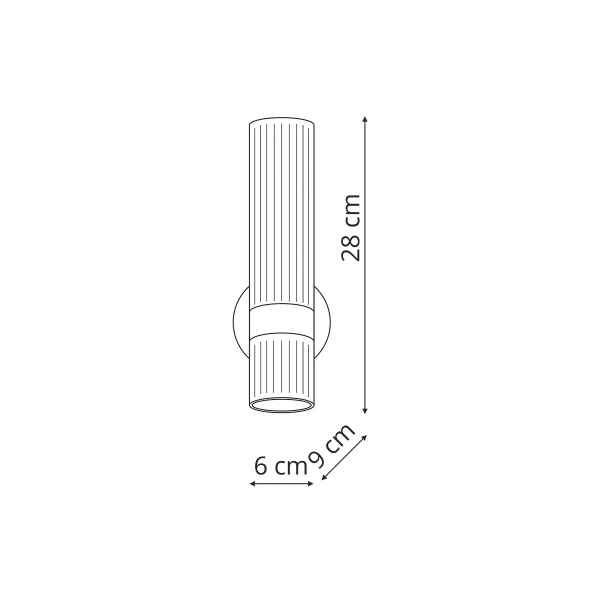 Kinkiet Ambiente grafitowy LED CCT