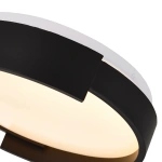 Plafon Halo 27 cm czarny LED 15W CCT