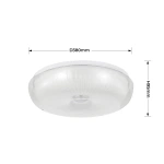 Plafon Luniq 40 biały LED 24W CCT