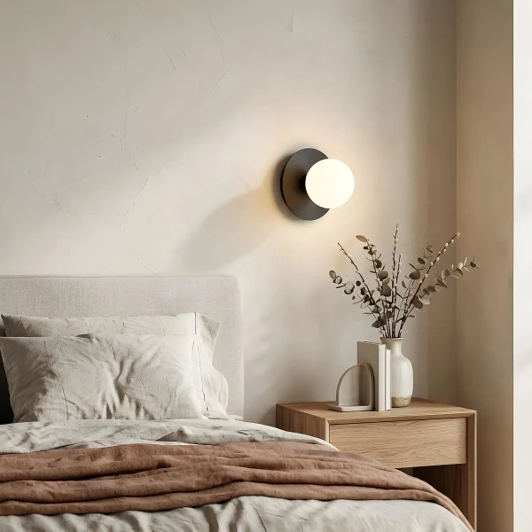 Kinkiet Roma czarny 1xG9