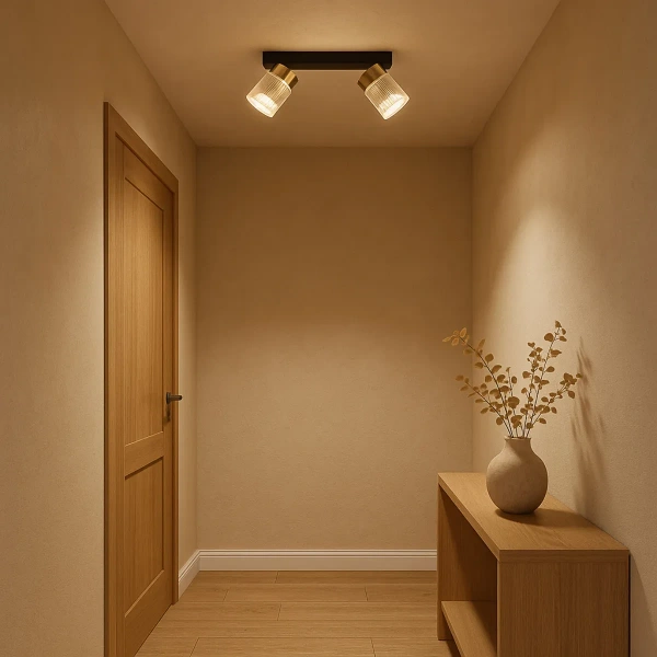 Spot sufitowy Erovia 2 złoty LED 10W CCT