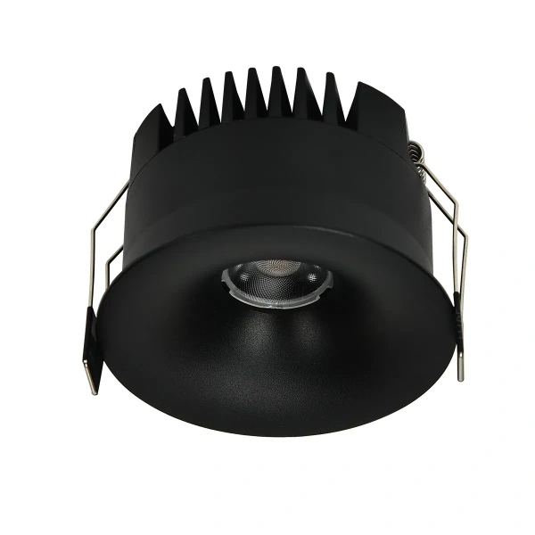 Oczko podtynkowe Zyra czarne LED 10W CCT