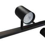 Lampa wisząca Snow 6 115 cm czarna 6xGU10