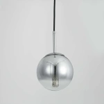 Lampa wisząca Palla mała chromowana 1xE14