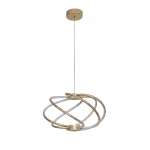 Lampa wisząca Kandor złota LED 45W CCT