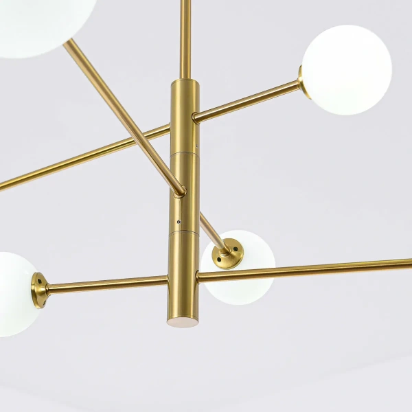 Lampa wisząca Dorado 6 złota 6xG9