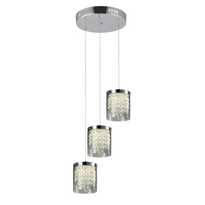 Lampa wisząca Cantos 3 chromowana LED 4000K