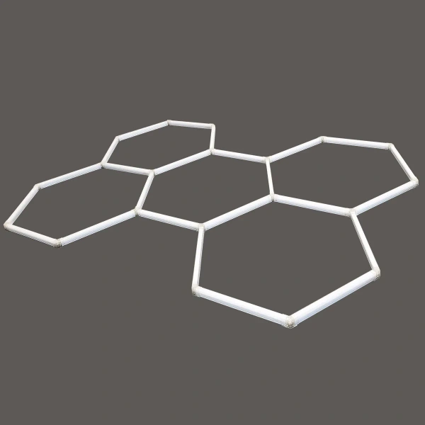 Plafon Geometric System 5 New biały LED 4000K IP44