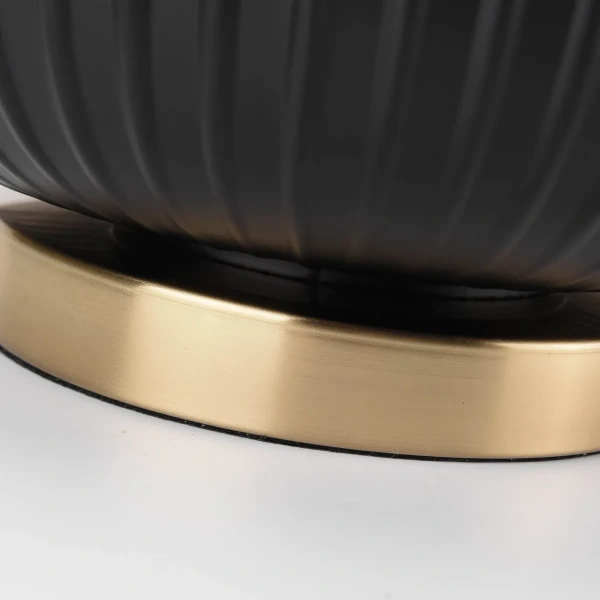 Lampa stołowa Tamiza 48 cm czarna 1xE27