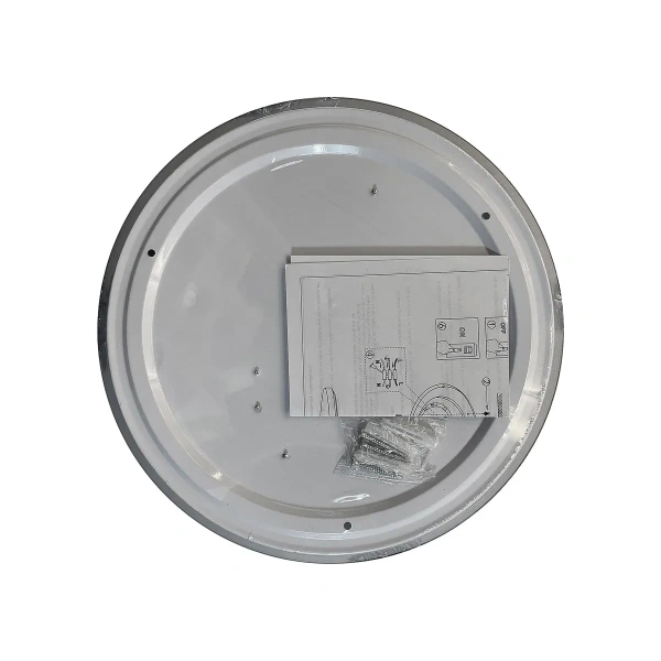 Plafon Babilon okrągły 33 cm złoto-biały LED 4000K
