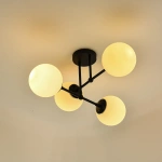 Lampa wisząca Roma 4 czarna 4xE14