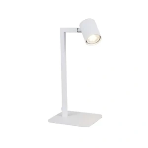 Lampa biurkowa Snow biała 1xGU10