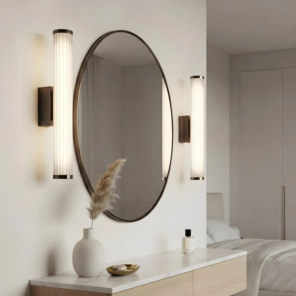 Kinkiet Vena 60 cm kawowy LED 12W CCT IP44