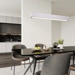 Lampa wisząca Ibros 93 cm biała LED 24W CCT
