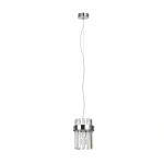 Lampa wisząca Vetro 1 chromowana 1xE14