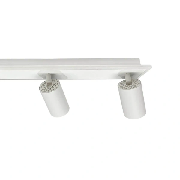 Plafon Parma 70 cm biały 4xGU10 + LED 20W CCT