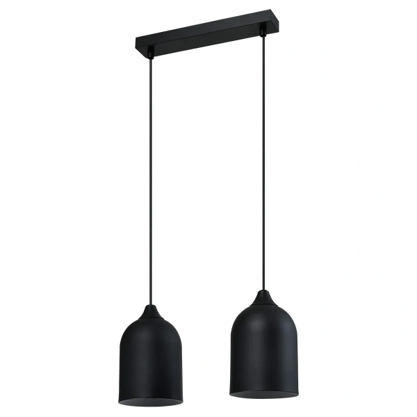 Lampa wisząca Nilo czarna 2xGU10