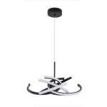 Lampa wisząca Spider 58 cm czarna LED 36W CCT